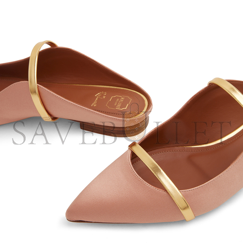 MALONE SOULIERS MAUREEN FLAT MULES MAUREENFLAT51-BLSGOL